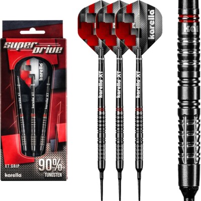 Karella SuperDrive Softdarts 90% Tungsten Dart   18g 20g E-Darts für Turniere  