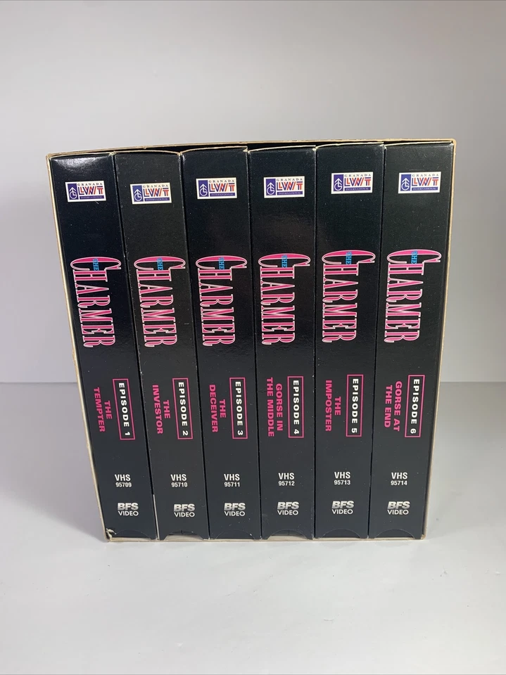 The Charmer VHS Collection Box - BFS Limited - 6 Tapes - Episode 1-6 USED - Image 2 of 4