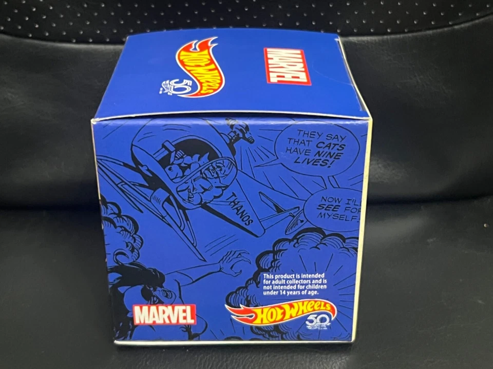 2018 SDCC Mattel Hot Wheels Thanos Copter 50th Anniversary ** SEALED ** - Image 3 of 4