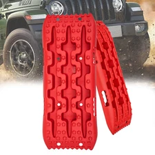 Off-Road Traction Board Track W/ Jack Base Mud Sand Snow Tire Ladder 4WD NEW