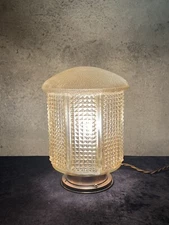 Antique Light Fixture Flush Mount Street Light Glass Shade