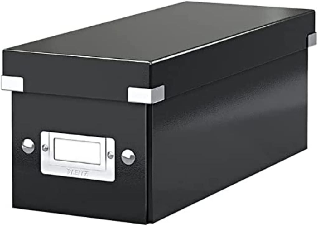 Leitz CD Storage Box, Black, Click and Store Range, 60410095(Free & Fast postage eBay