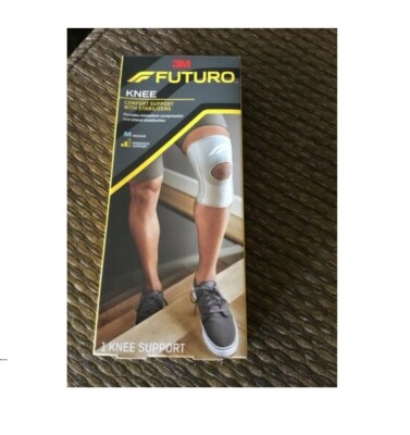 Futuro KNEE Comfort Support Brace W/ Stabilizers *Open Box*