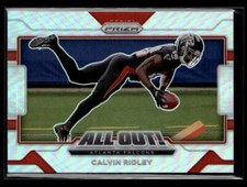 Calvin Ridley - 2021 Panini Prizm All Out! Silver Holo #29 Atlanta Falcons