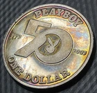 2003 - Playboy Anniversary Silver - .999 - Nice Toning - In Capsule - (K188)