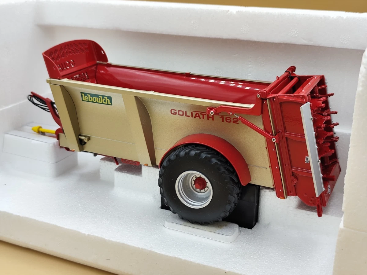 1/32 Le Boulch Goliath 162 Epandeur Remorque Rouge UH Universal Hobbies
