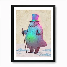 Polar Bear 3 Art Print Framed Wall Art Poster Canvas Print Picture