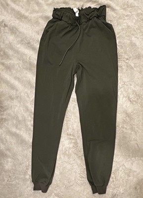 Lululemon Women s Green Athleisure on the Fly High-Rise Jogger Pants Size 0