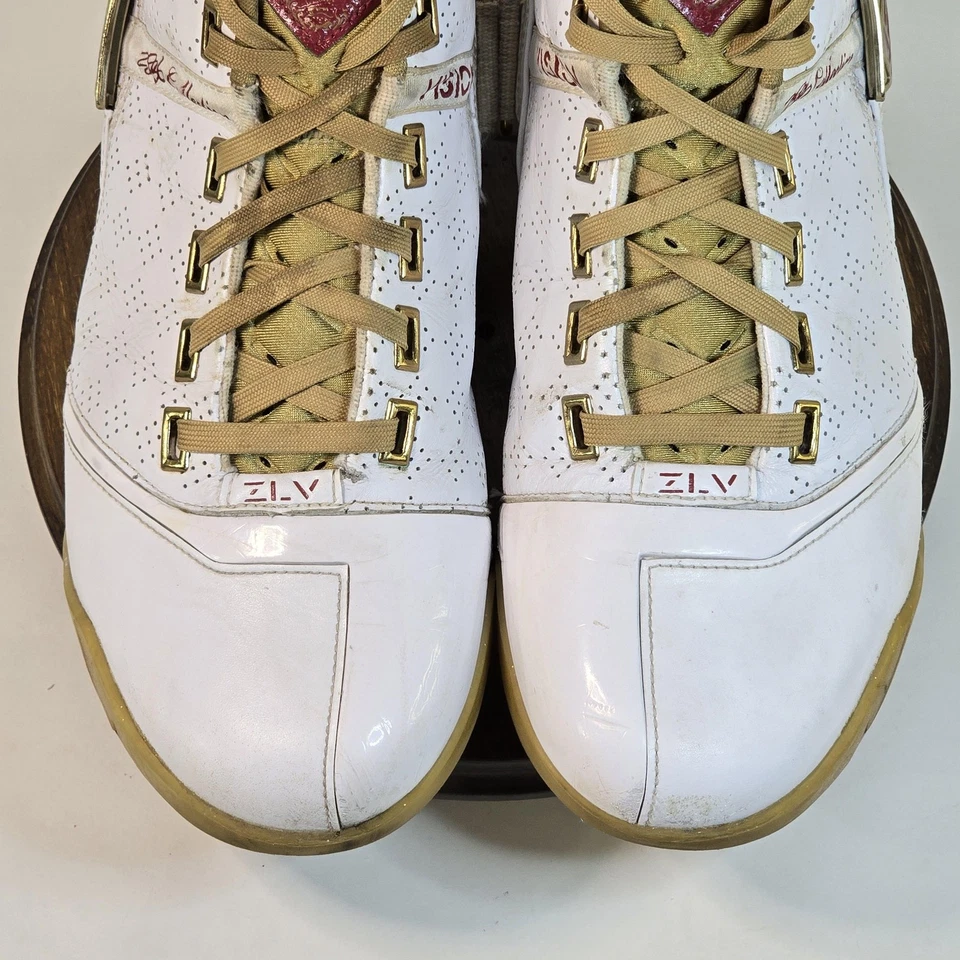 Nike Zoom LeBron V Zapatos Para Hombres 9.5 Baloncesto Colección ZLV 2007 Tenis Raros Foto 3 de 4