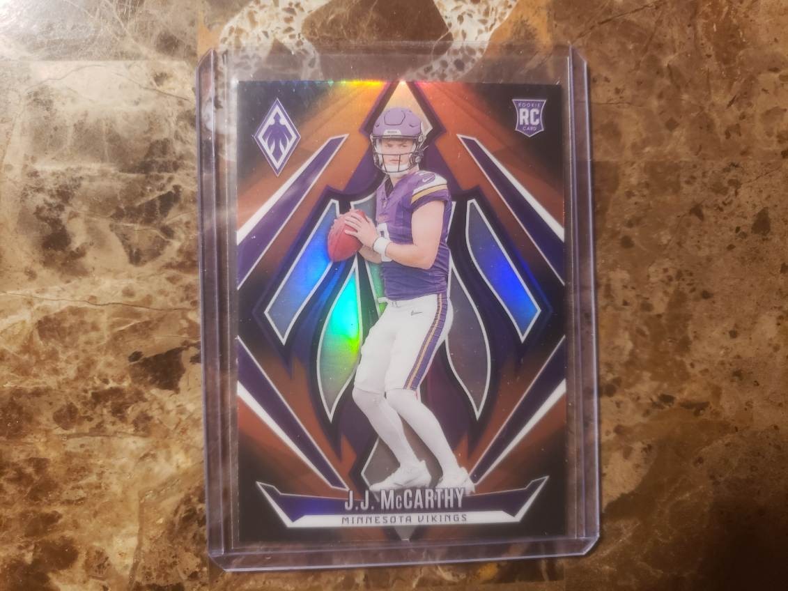 JJ McCarthy 2024 Panini Phoenix Purple #185 NM-MT