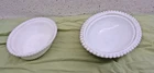 Vintage Milk Glass 2 Soup Bowls