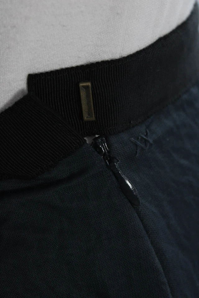 Minifalda clásica con cremallera azul Elizabeth and James para mujer talla XS Foto 4 de 4