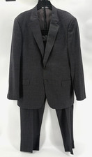 Armani Collezioni G Line Wool 2 Piece Suite Men's Jacket Sz. 44R Pants 40x30 