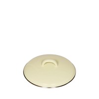 Riess Classic Pastell Deckel 16 Cm Gelb - Emaille