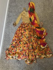 Indian dress outfit / lehenga choli / similar to saree