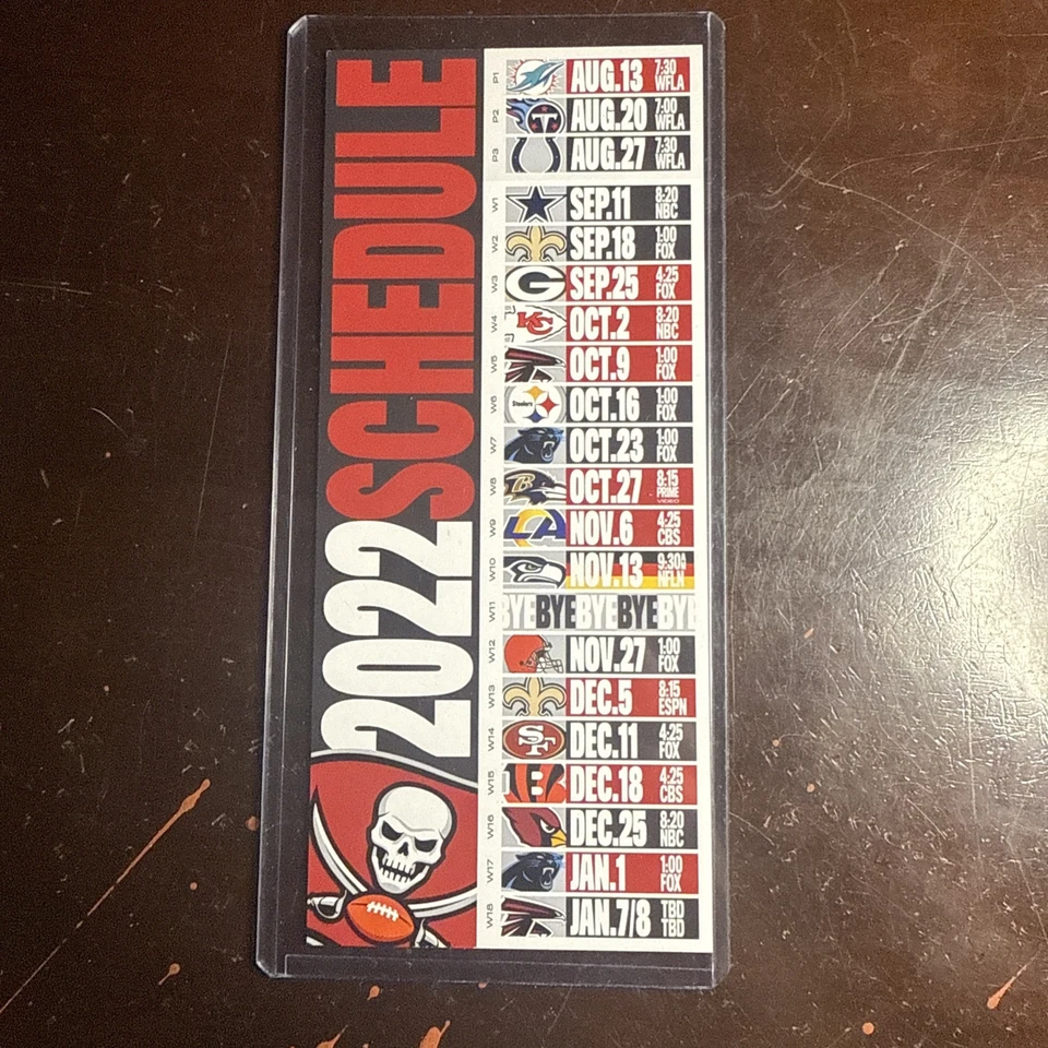 2022 Tampa Bay Buccaneers Tom Brady Commemorative Ticket 5724/20000 - Image 2 of 2