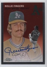 2023 Topps Chrome Platinum Anniversary Rollie Fingers #CPA-RF Auto HOF s1i