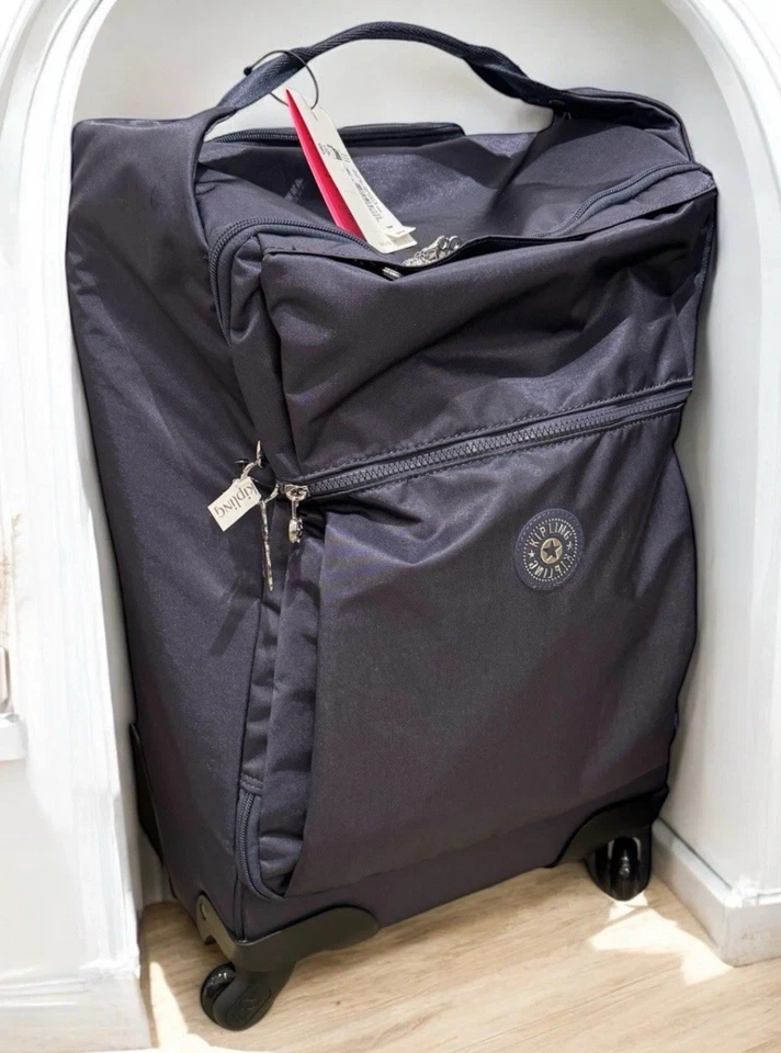 Kipling Darcey Rolling Luggage 4 Wheels Spinner Travel Suitcase S Royal Night - Image 3 of 4