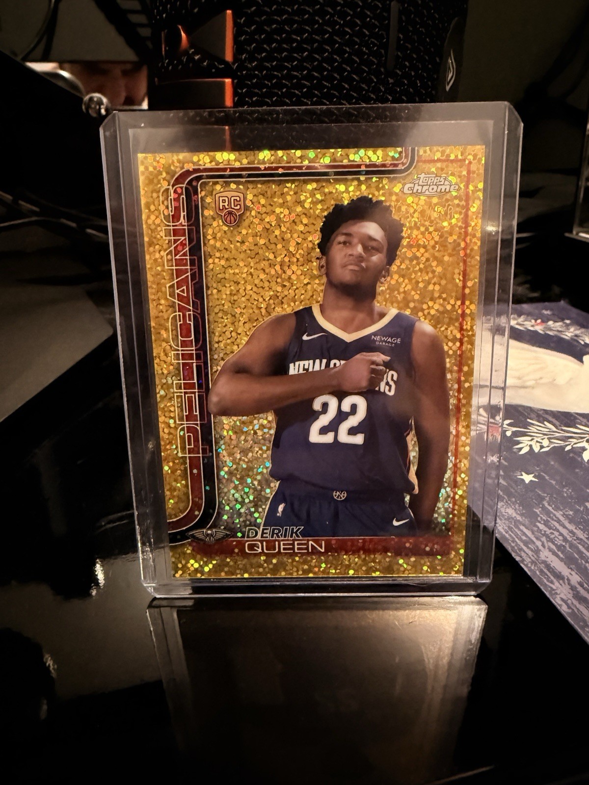 2025-2026 Topps Chrome Derik Queen Image Variation SP Gold /50