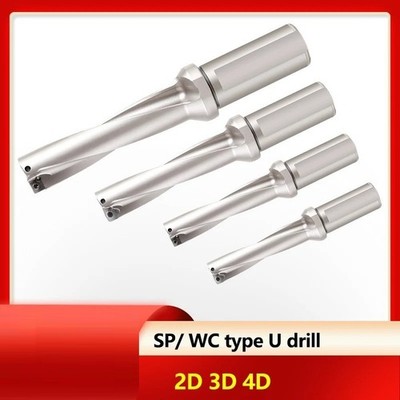U Drill SP Series 2D 3D 4D 13-31mm Indexable Insert Metal CNC Lathe Drill Bit