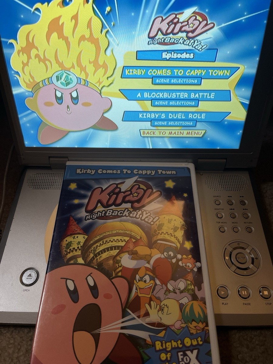 Kirby Right Back at Ya Collection DVD Box Set Nintendo 4kids