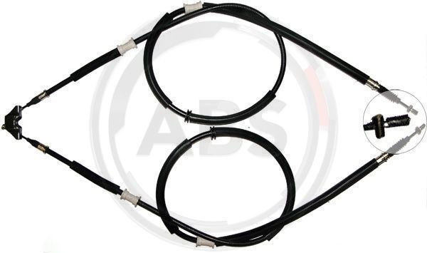 A.B.S. Seilzug, Feststellbremse Hinten FüR Opel-image