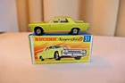 Matchbox Lesney No. 31 lincoln continental superfast - thin wheel- mint with box