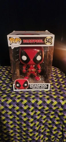 Funko Pop! Vinyl Jumbo 10" Marvel - Deadpool 543 Red 10” inch Walmart Exclusive