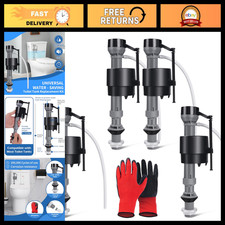 4 Pack Universal Toilet Fill Valve Replacement Kit, Adjustable Leak-Proof, DIY
