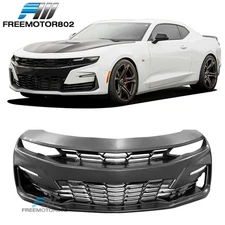 Fits 19-24 Chevrolet Camaro 19 SS Style Front Bumper Conversion Unpainted PP