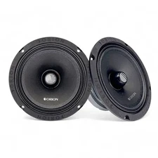 Orion CM654 6.5" 250W RMS Midrange Speakers (Pair)