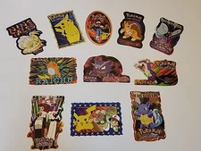 VTG 1999 Nintendo Pokemon A & A Global Industries Vending Stickers Taiwan Lot 11