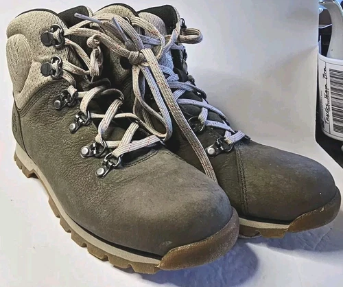 Stivali donna Timberland Heritage in pelle scamosciata marrone punta tonda 6" alti alla caviglia