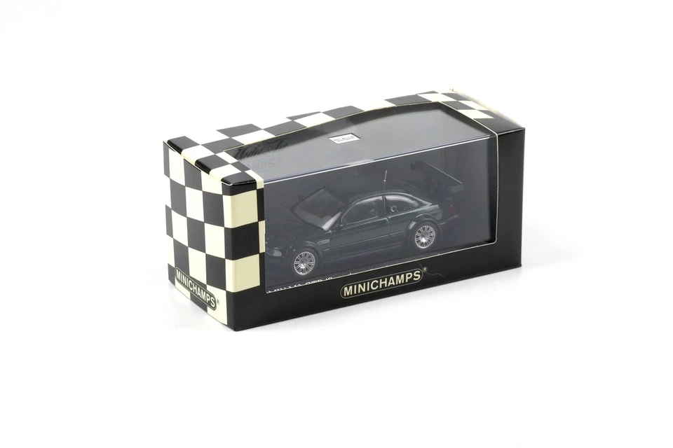 1:43 Minichamps BMW M3 E46 GTR Street Coupé 2001 Verde Metallico Oxford - Immagine 3 di 3