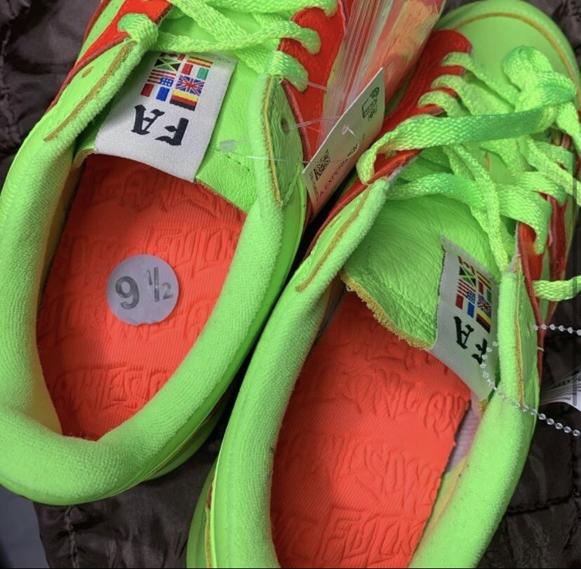 Adidas fuckingAwesome Men's size 9.5 light green shoes Adidas fuckingAwesome Men's size 9.5 light green shoes