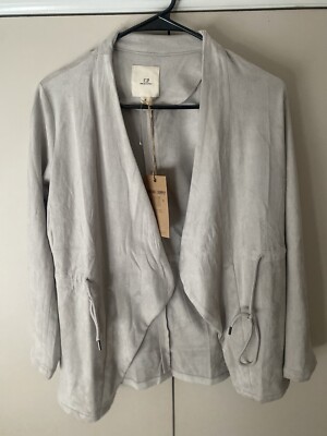 NWT Thread & Supply Women's Faux Suede Malva Jacket Size XS