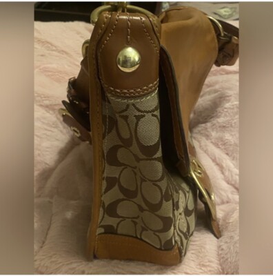 バッグ COACH Bleeker Legacy Signature Hand bag COACH Bleeker Legacy Signature Handbag 942 | eBay