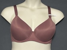 Aerie Full Coverage Bra 38DD Berry Underwired Lightly Lined