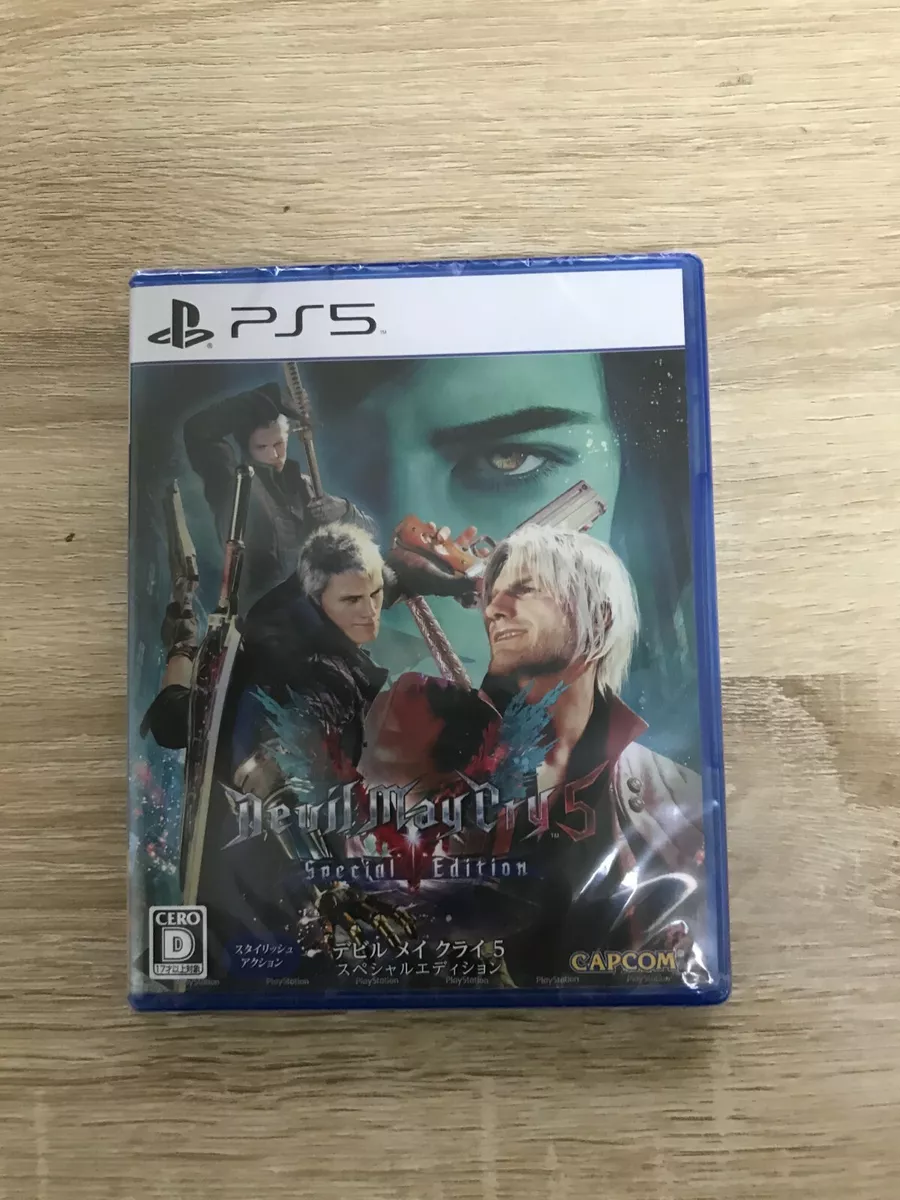 Devil May Cry 5 Special Edition Sony PS5 Video Games From Japan Tracking#  NEW