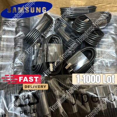 LOT USB C Type C Fast Data Charging Cable For Samsung LG Android iPhone15 16 17