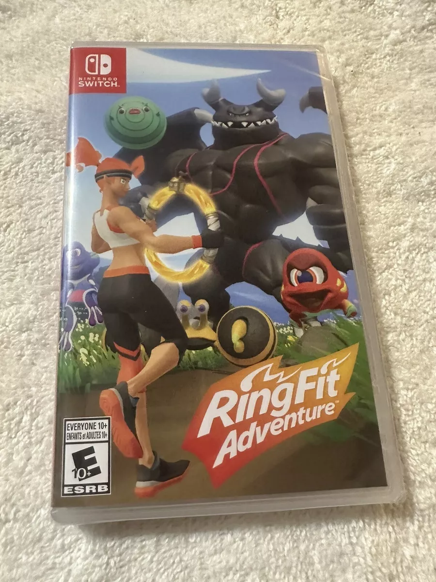 New Ring Fit Adventure - Game ONLY (Nintendo Switch, 2019) Sealed