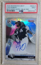 2020 Bowmans Best - Luis Robert - Best of 2020 Blue Refractor Auto - PSA 9 - RC