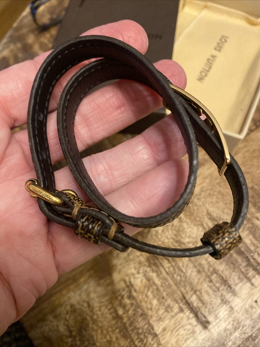 Louis Vuitton Damier Sign It Bracelet- m6623E- Authentic EUC Louis Vuitton Damier Sign It Bracelet- m6623E- Authentic EUC
