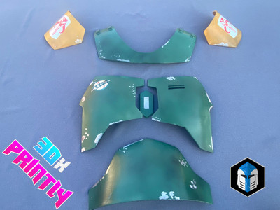 Star Wars Mandalorianische Boba Fett Beskar Rüstung BoBF Cosplay Rollenspiel Rüstung