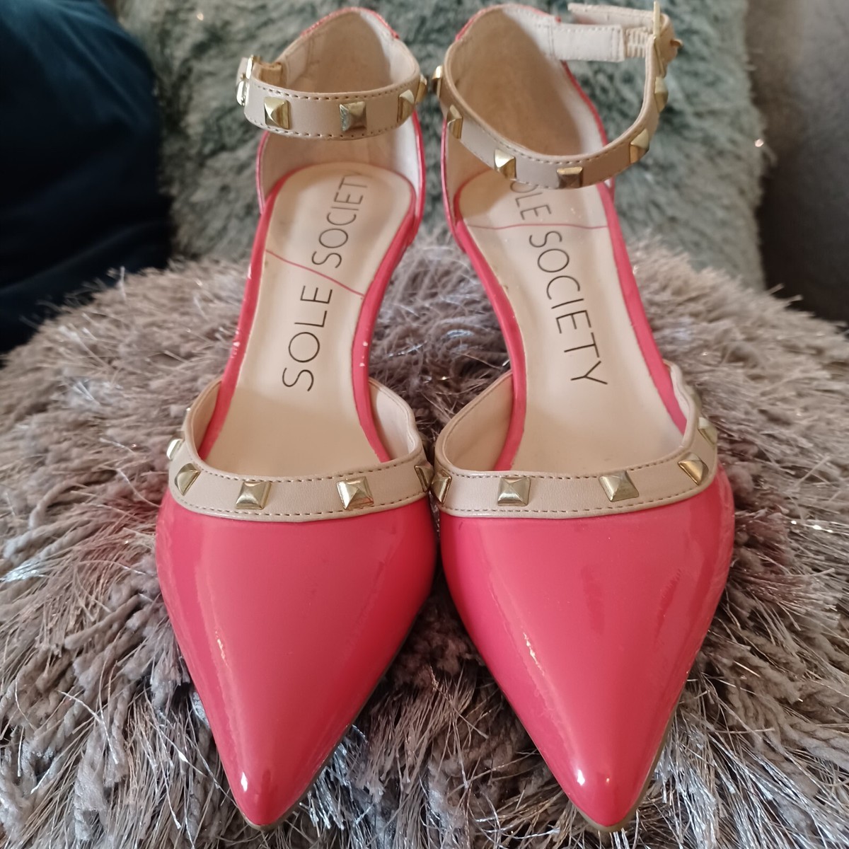 Coral Shoes Coral Colored Heels Block Heels Coral Coloured Shoes