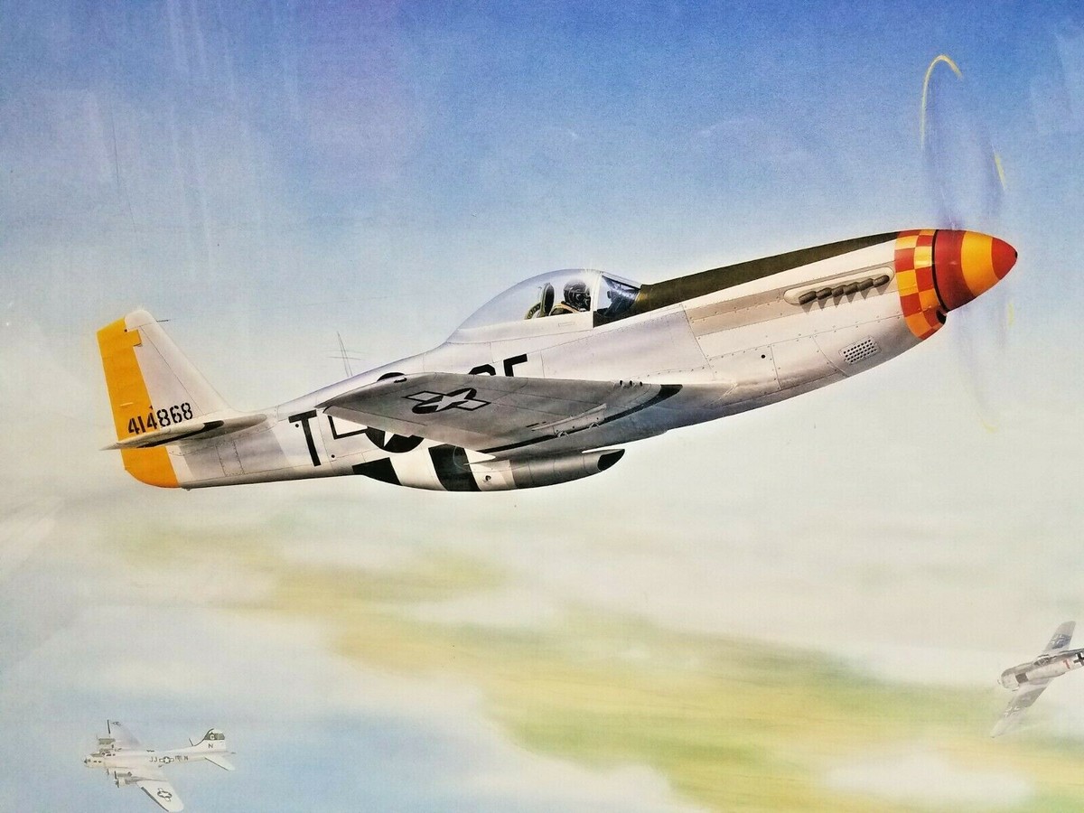 Yoxford Boys on Call by Sam Lyons Jr - P-51 Mustang