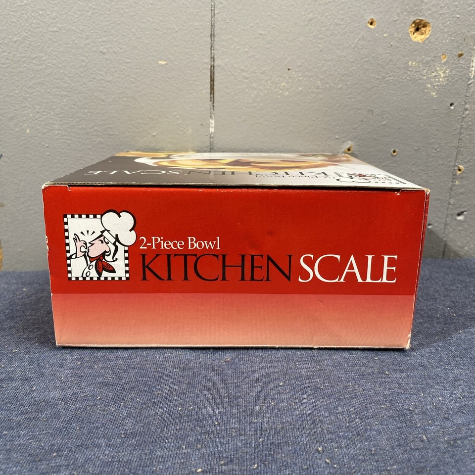 EKCO Kitchen Scale w/pour spout & handle 5 lb/2 kg Capacity 2pieces eBay