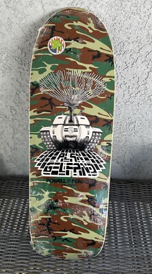 Powell Peralta Gelfand Ollie Tank Skateboard Deck Re Issue 2005