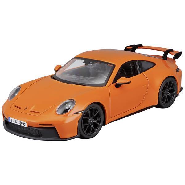 Bburago 18-21104O  Porsche 911 GT3 2021, orange 1:24 Automodello