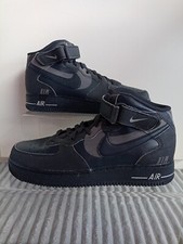 NIKE AIR FORCE 1 MID '07 LX ,,Off Noir - Black'' SIZE UK 10 EUR 45 (DQ7666 001)